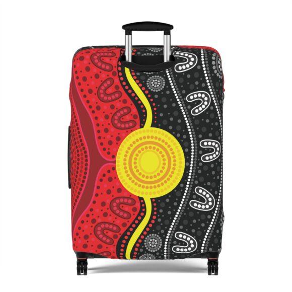 Luggage Cover - Flag Sunset - Image 10