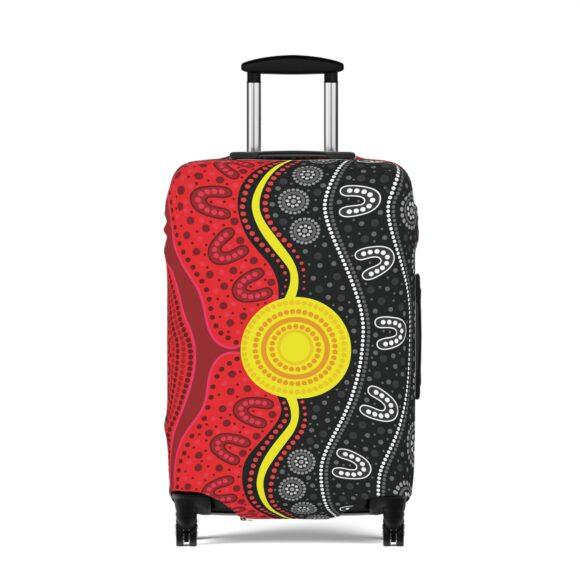 Luggage Cover - Flag Sunset - Image 5