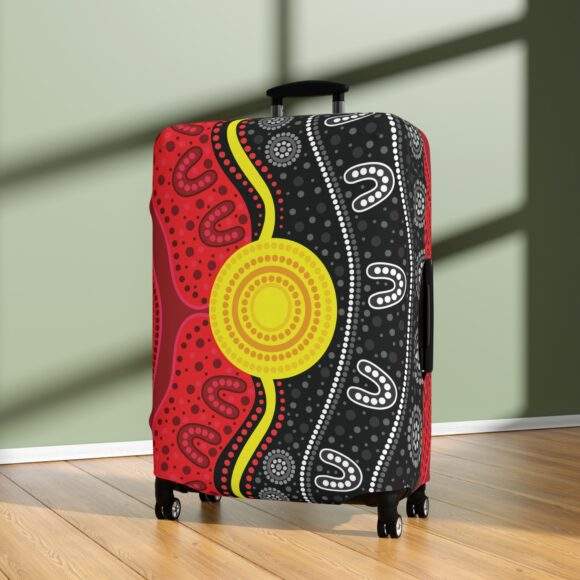 Luggage Cover - Flag Sunset - Image 12