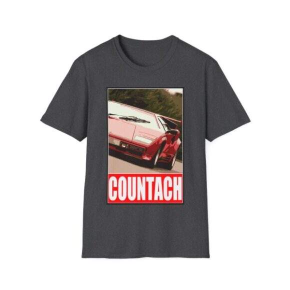 Unisex T-Shirt - Lamborghini Countach - Image 4