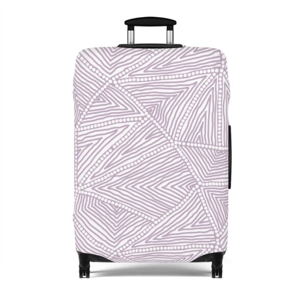 Luggage Cover - Farm Lands lilac - Image 9