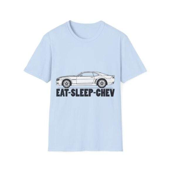 Unisex T-Shirt - Eat Sleep Chev - Image 4