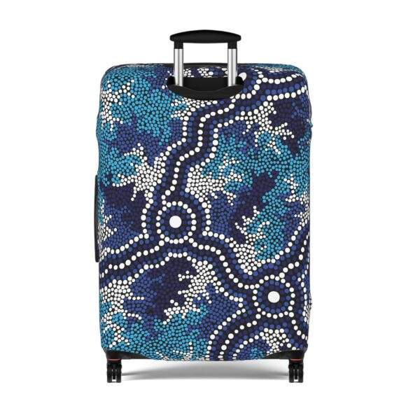 Luggage Cover - Wetland Dreaming blue - Image 10