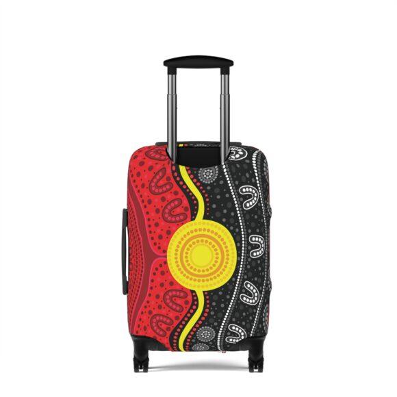 Luggage Cover - Flag Sunset - Image 2