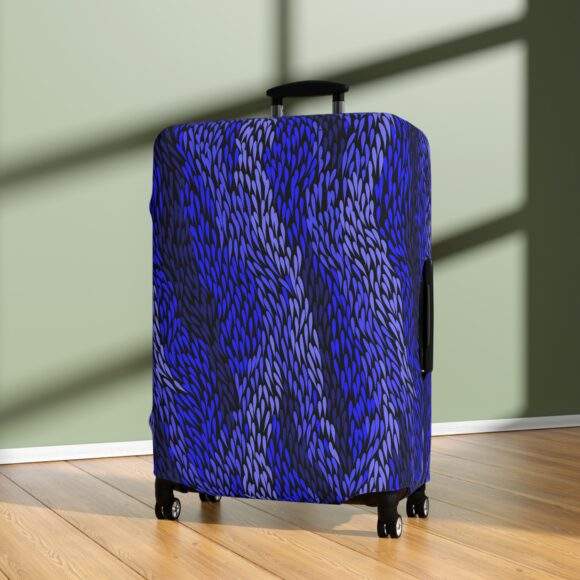 Luggage Cover - Sea Grass blue - Image 12