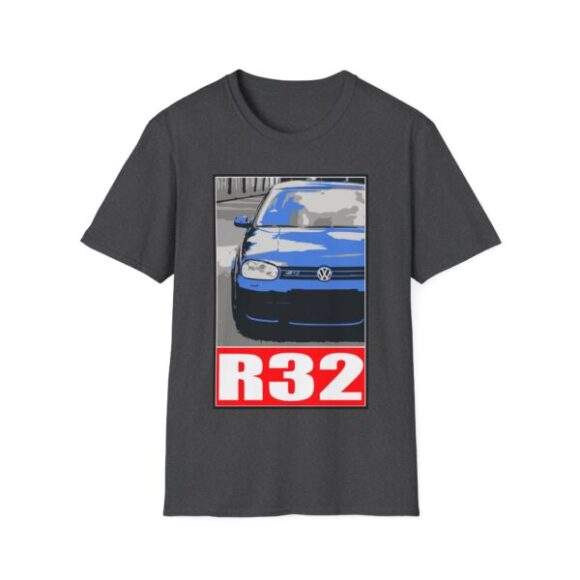 Unisex T-Shirt - VW mk5 r32 mk4 - Image 4