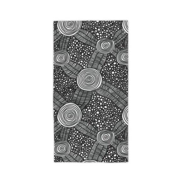 Vibrant Coral Reef Beach Towels – Rocky Waterholes - Image 3