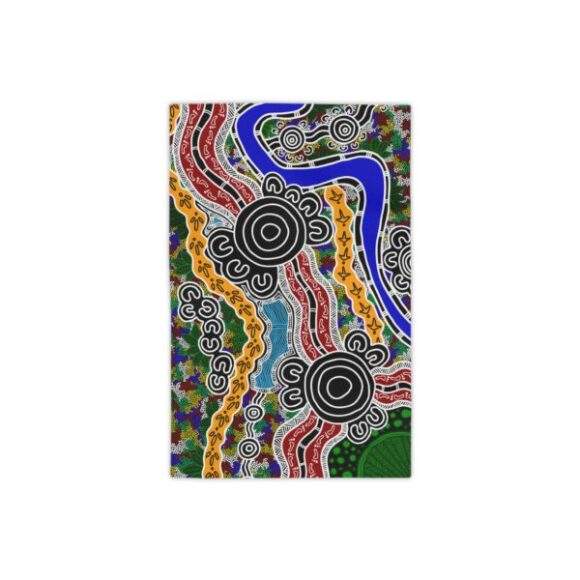 Vibrant Coral Reef Beach Towels – The Mural