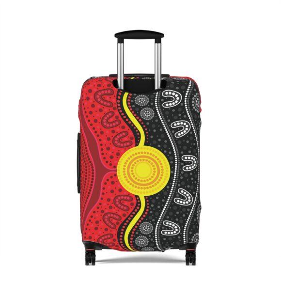 Luggage Cover - Flag Sunset - Image 6