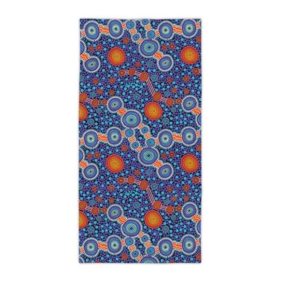 Vibrant Coral Reef Beach Towels – The Journey - Image 5