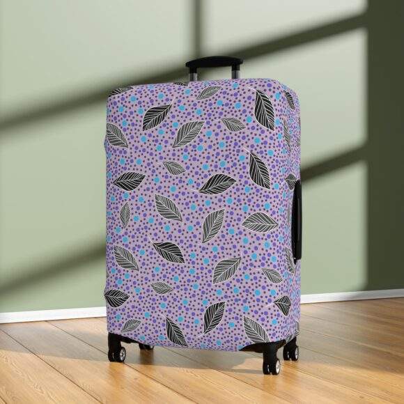 Luggage Cover - Leaves 2 - Image 12