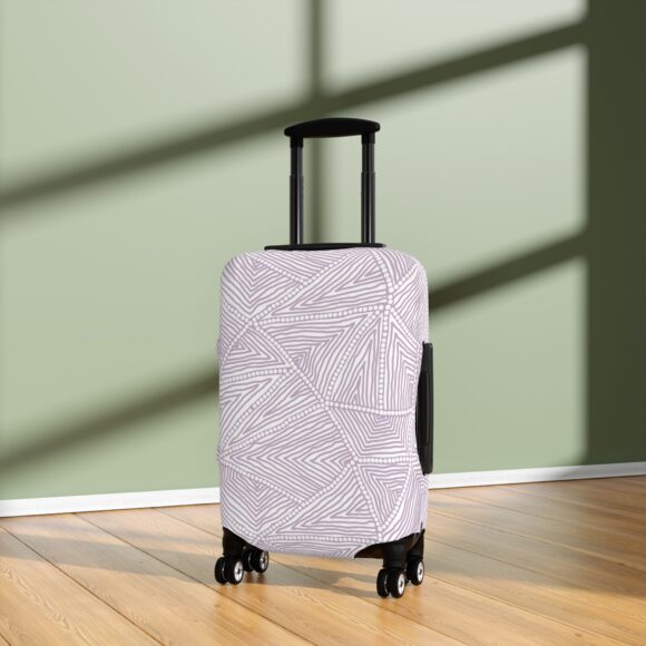 Luggage Cover - Farm Lands lilac - Image 4