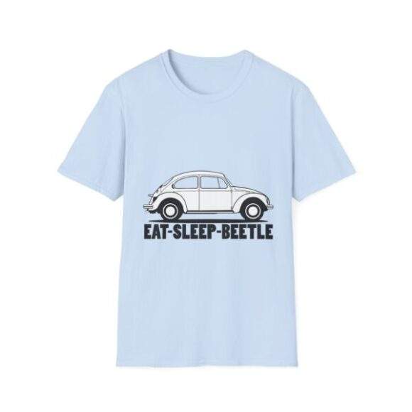 Unisex T-Shirt - VW Beetle Eat Sleep - Image 4